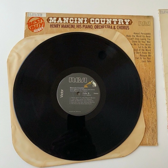 Lot 2 Henry Mancini Vinyl LP Mancini Country / Encore More of The Concert Sound - Picture 5 of 10